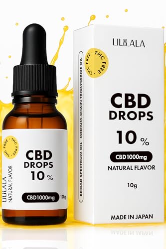 【改正基準適合済み】CannaTech CBD オイル 高濃度 10% 1000mg 10ml ブロードスペクトラム FSSC22000認証取得工場 LILILALA 国内製造 cbdオイルの商品画像（Amazon）