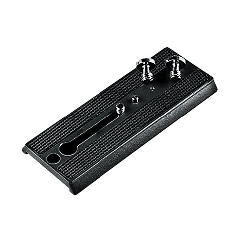 Manfrotto Placa de câmera de vídeo 504PLONG para cabeça fluida 504 (preto)