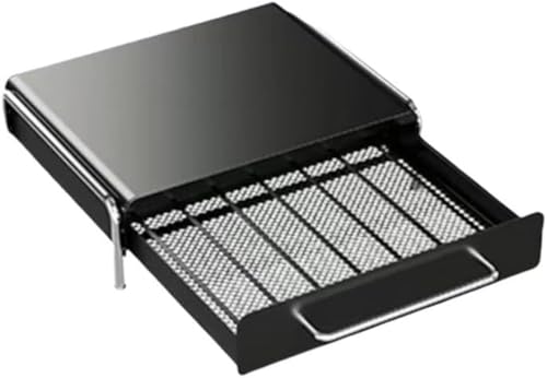 Runsweat家用????收?架??机底座?厨房水?台抽?式大容量茶包收?架??机下收???省空?小物品整理器?公室茶几 (K色,41*31.5*11cm)