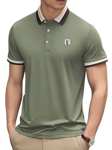 Image of POSHAX Men Polo Shirt|Cotton Blend|Regular Fit