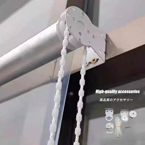 Persiana enrollable de PVC de 0.5 mm altamente resistente para proteger ventanas 5