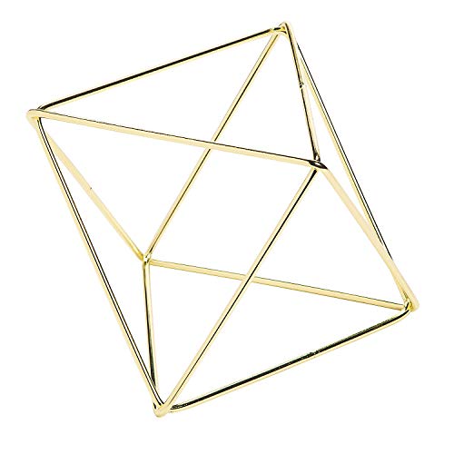 Fun Express Gold Geometric Triangular Centerpiece Decorations – Modern Home