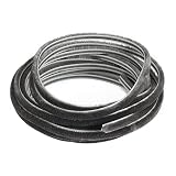 TA-VIGOR Weather Stripping 0.23" Width x 1/4" Thick (19.7ft Length), Felt Pile Brush Weather Strippi