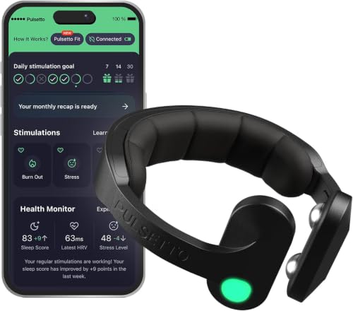 Imagen de Pulsetto FIT  Dispositivo Portátil de Bienestar Apoyo para la Relajación