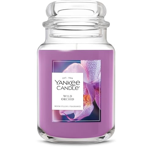Yankee Candle Wild Orchid Scented Candle, 22oz Large Jar with