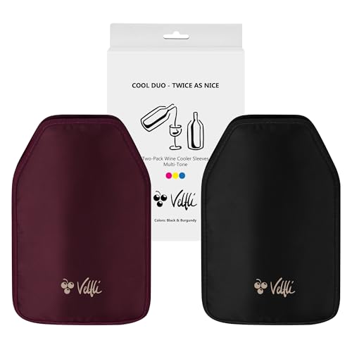 Velfli Wine & Champagne Cooler Sleeve Duo Pack