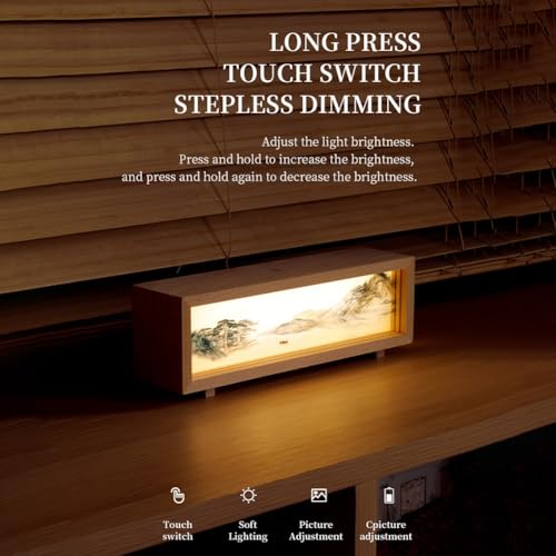 Lumière de nuit artisanale LED USB : déco de bureau cosy - 7