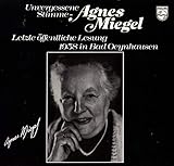 agnes miegel straße wuppertal  Letzte öffentliche Lesung 1958 in Bad Oeynhausen