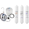 Home Master HydroPerfection Loaded Undersink Reverse Osmosis Water Filter System with ISetTMA8 Replacement Filter Set