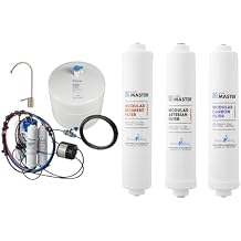 Home Master HydroPerfection Loaded Undersink Reverse Osmosis Water Filter System with ISetTMA8 Replacement Filter Set