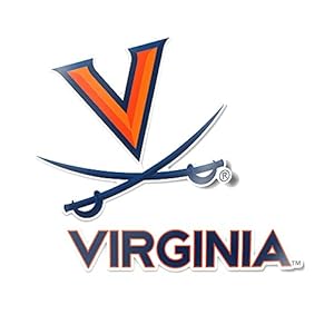 University of Virginia Sticker Cavaliers UVA Vinyl Decal Laptop Water Bottle Car Scrapbook (4 Inch Set V1)