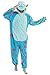 Sqlszt Animal Sulley Monster Onesie Adult Sullivan One Piece Pajamas Unisex Cosplay Costume For Women Men Blue XL