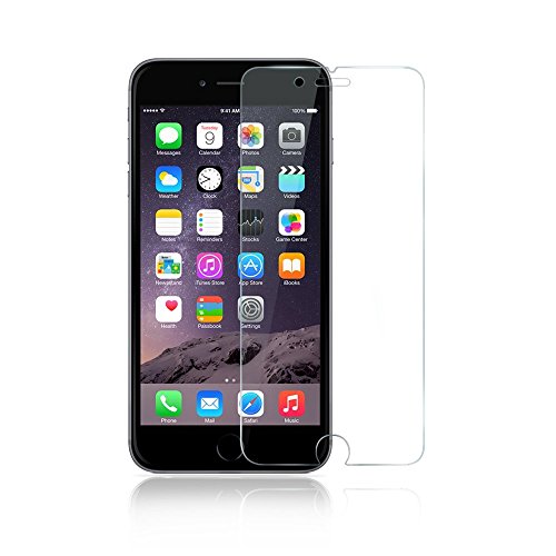 DooqSavings Premium Slim Tempered Glass Screen Protector for iPhone 6/6S
