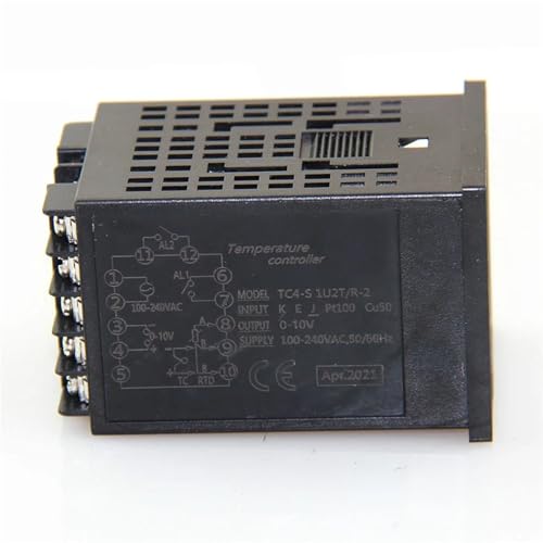 Termostato PID digital TC4 de 220V con salida de relé y SSR para control de temperatura PLC 3