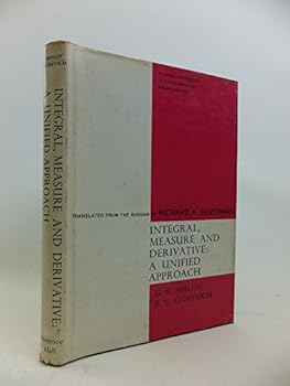 Hardcover Integral, Measure, and Derivative: A Unified Approach Book