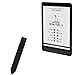 BoxWave Stylus Pouch Compatible with Onyx Boox Kon-Tiki 2 - Stylus PortaPouch, Stylus Holder Carrier Portable Self-Adhesive for Onyx Boox Kon-Tiki 2 - Jet Black