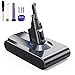 EVARY 8000mAh Batteria per Dyson V8 Absolute SV10, Batteria di Ricambio per Dyson Animal Fluffy Absolute Aspirapolvere con 2PCS Pre Filtri (V8) immagine