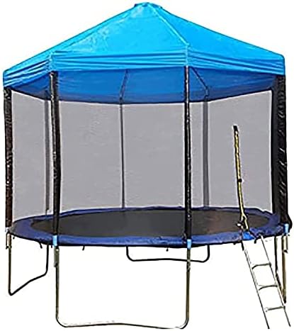 Outdoor Trampoline Canopy Sun Shade Cover - Oxford Fabric Trampoline Tent for Fitness, UV Protection, Rain & Snow, Accessories for Trampolines Without Frame