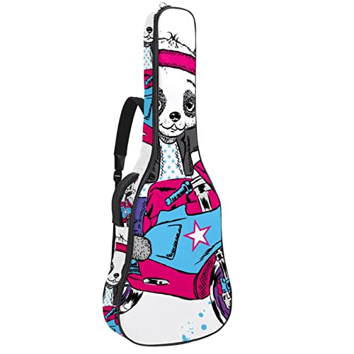 Hondank Housse de transport étanche pour guitare avec bandoulière réglable Motif panda Vert, Multicolore 03., 42.9×16… - Les Beatles, Paul McCartney, John Lennon, RIngo Starr, George Harrison Hondank Housse de transport étanche pour guitare avec bandoulière réglable Motif panda Vert, Multicolore 03., 42.9x16…