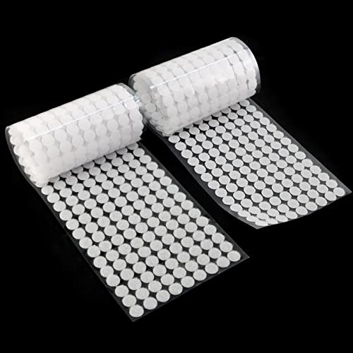 Miniatura 2 de 540 Pares 10mm Adhesivo Doble Cara Redondo, 1080 Piezas Pegajoso Monedas Puntos, Lunares Cintas Autoadhesivo