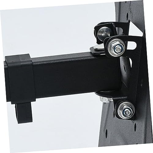Support TV mural extensible et réglable avec niveau à bulle