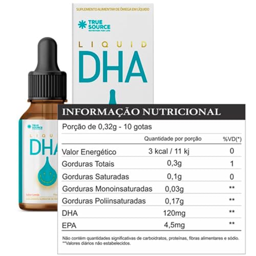 Kit IRON Liquid 30ml + DHA Liquid 30ml True Source Family Care Vitamina