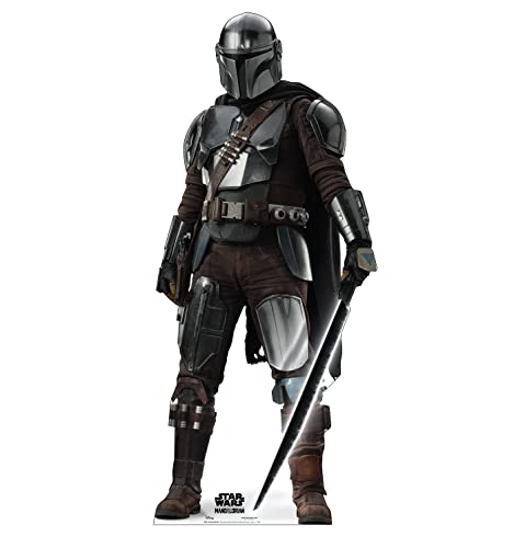 Image of Cardboard People The Mandalorian Cardboard Cutout Standup - Disney's Star Wars: Mandalorian (TV Series: Season 3)