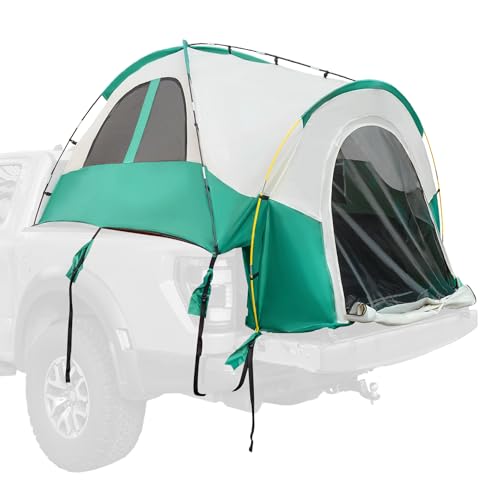Tente de camion imperméable uxcell abri de benne étanche beige vert