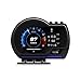 Produktbild AMROOLOO Head up Display Auto, OBD In-car Display, GPS Tachometer, mit mehreren Erinnerungsfunktionen, geeignet für alle Autos