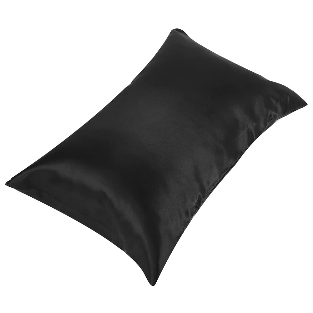 Satin Pillowcase, Reduce Wrinkles Bedding Pillowcase Hair Skin Care for All Year Round for All Kinds Home Style(UK-US-Queen (51 * 76 * 2) cm)