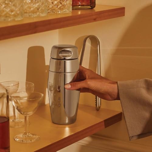 Alessi L 870/50 Cocktail Shaker in 18/10 Stainless Steel Mirror Polished, Silver, 500 ml - Image 3