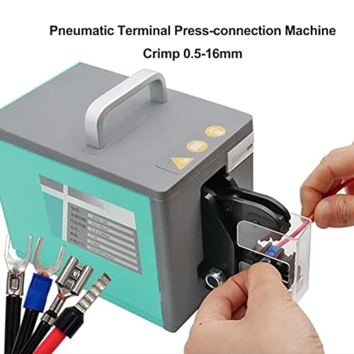 Machine à sertir les bornes pneumatique 0.5-25 mm² type de plate-forme taille 3