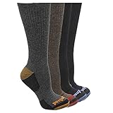 Timberland Men's 4 Pack Outdoor Leisure Crew Assorted Colors