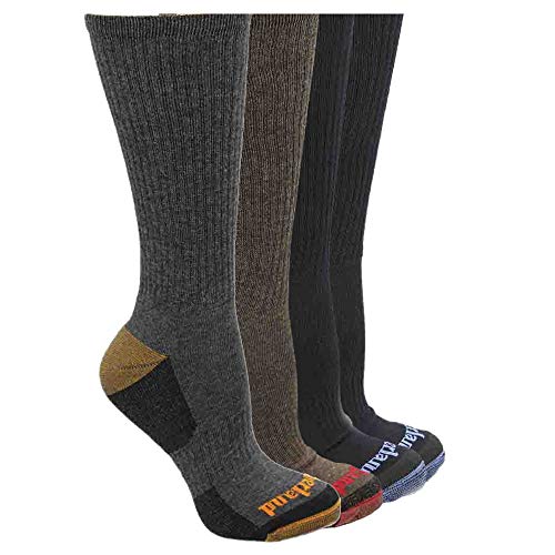 Timberland Men's 4 Pack Outdoor Leisure Crew Assorted...