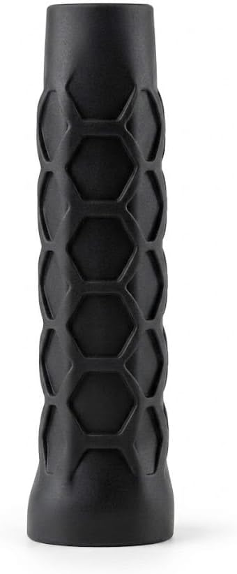 HEXXO Paddle Grip for Pickleball, Synthetic Rubber, Honeycomb Texture, Anti-Sweat, Reduces Vibration, White