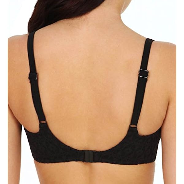 Sujetador balconnet negro Spirit, efecto encaje