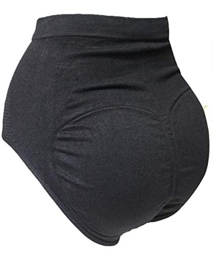 Sliot Women Pads Underwear Butt Lifter Padded Panties High Waist Hip Enhancer Shapewear Tummy Control Briefs Seamless (Black, L/Xl) #TOP1