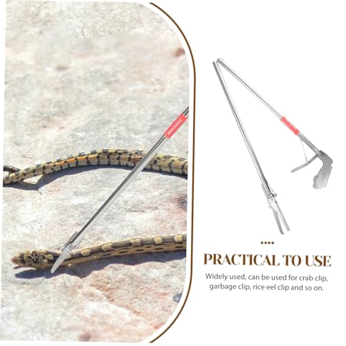 Generic Bastões de cobra Útil Clipe de Cobra Pegador de Cobra Ferramenta Dobrável Apanhador de Cobra