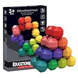 Puzzle Cube - Stress Relief Fidget Toy Multi-Faced Cube | Colorful Brain Teasers...