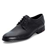 lloyd schuhe schwarz sale Weiches Leder LLOYD Herren Levin Derbys, Schwarz (Schwarz 0), 43 EU