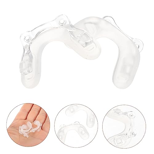 Lurrose 3 Pçs Óculos Transparentes De Silicone Almofada Nasal Almofada De Nariz De Sela Integrada Fu