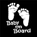 Produktbild Wandaufkleber Popular Baby On Board Vinyl Car Graphics Window Vehicle Sticker Decal Decor Auto Rearview Mirror Decal For Motorcycle@B_United_States