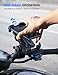 Lamicall Motorcycle Phone Mount Holder - [Dual Vibration Dampener] [Upgrade Handlebar Clip] Motorcycle Cell Phone Holder, Bike Phone Mount, Fit iPhone 16/15/14/13 Pro Max, 4.7-6.7