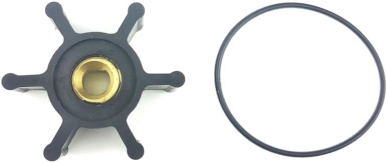 MARKGOO Inboard Water Pump Impeller Kit 6303-0003-P for Jabsco Marine Pumps Johnson 09-824B-9 F4B F38B Series Boat Motor Engine Parts Replacement Onan 132-0160