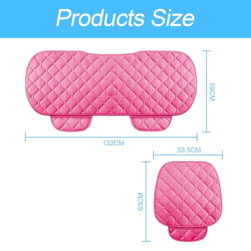 Coussin de protection de siège auto pour Partner 2008-2018 rose - 4