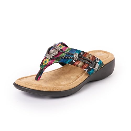Minnetonka ���f�B�[�X �V���o�[�\�[�� 360° �I�[�i�����g�T���_��, Shadow Geo�B, 26.0 cm