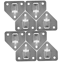 8 Stück Feuerlöscher Wandhalterungen - Metall-Haken Für Sichere Wandmontage