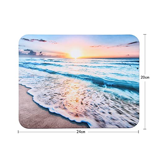 Image of Mousepad Gaming Office Mouse Mat with Designs 24 x 20 x 0.3 cm for Computer, Laptop (5361)