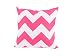Produktbild Outdoor Garten Kissen Zick-Zack Wasserabweisend 45 x 45 cm (Pink)