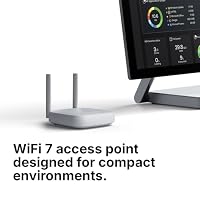 Zyxel WiFi 7 BE5100 Wireless Access Point | Kompakte Desktop-Installation | 2,5 Gb 4-Stream Dual-Radio | Netzteil und Ethernet-Kabel enthalten | Nebula App, Cloud oder Standalone [NWA30BE] – Ansicht 4